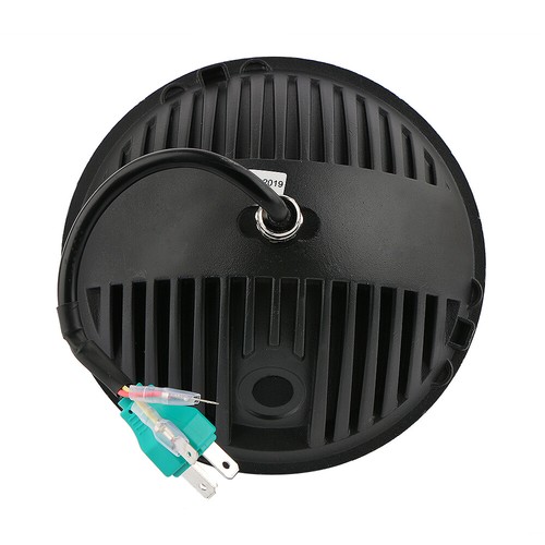 Faro LED de 7 pulgadas haz alto/bajo DRL señal de giro blanco ámbar proyector faro - Imagen 5 de 6