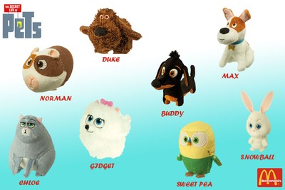 mcdonald's secret life of pets happy meal