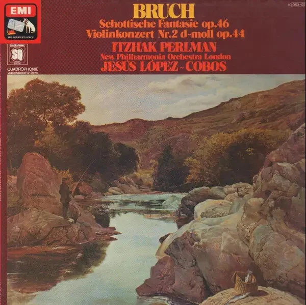 LP Bruch Scottish Fantasy / Violin Concerto No. 2 QUADRAPHONIC NEAR MINT