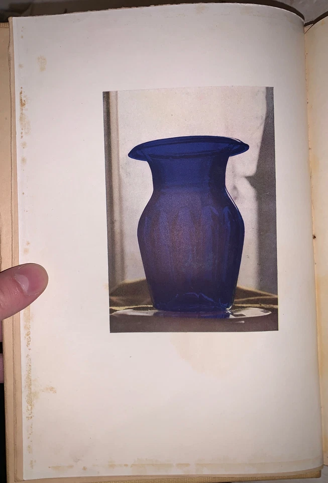 SIGNED, 1 of 420, 1914, 1st Ed, STIEGEL GLASS, by FREDERICK WILLIAM HUNTER, ART - Image 3 of 4