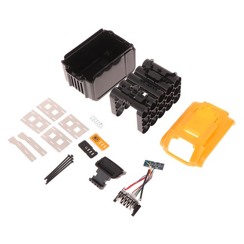 1Pcs Battery Plastic Case Replacement DCB200 PCB Protection Circuit Board Case - Zdjęcie 8 z 10