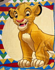 Northwest Lion King Simba Toddler Fleece Blanket 40x50