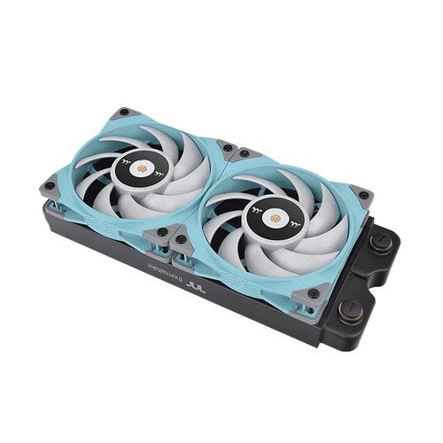 Thermaltake TOUGHFAN 12 Turquoise High Static Pressure Radiator Fan 120mm Lüfter - Afbeelding 4 van 5