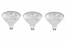 3 X Led Bulbs of 120W Par38 HD Light 5000K