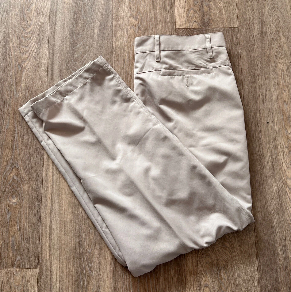 Beige golf hotsell trousers