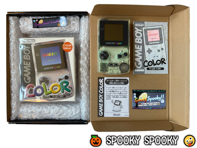 Neotones Ice Nintendo Game Boy Color - VGC CIB with Paperwork Matching Serial