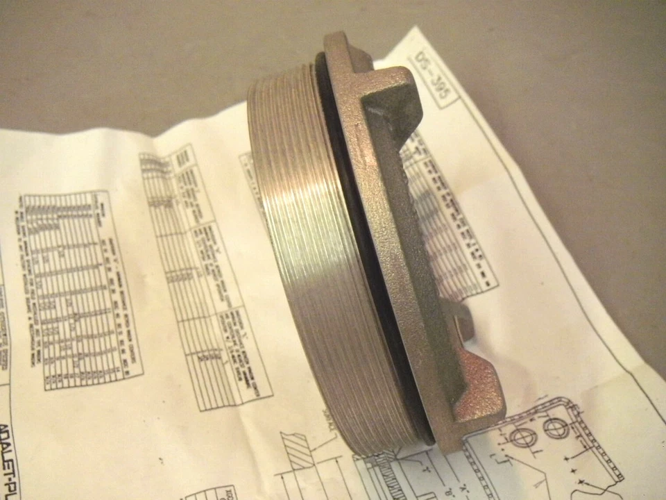 Ventana redonda Adalet XGC-30-SLF-N4 a prueba de explosiones 5-3/16" OD Foto 4 de 4