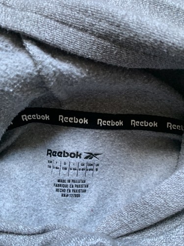 Lot of 2 Boys Sz 6 Reebok Gray Hooded Sweater and Champion Black Sweatpants - Picture 3 of 4