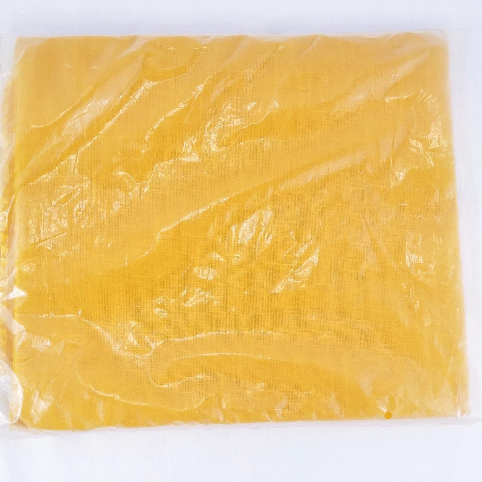 Crown Manor Tablecloth Gold 60 X 84 Cotton Polyester USA Made NEW - Image 4 of 4