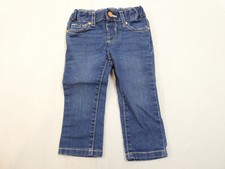 The Childrens Place Girls Toddler Kids Skinny Jeans Size 12-18M Snap Close