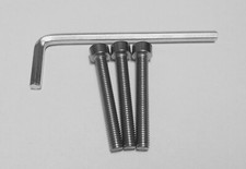 3 Replacement Screw Bolt For Kmc Xd Series Xd797 Spy Xd809 Riot Center Cap M6x45