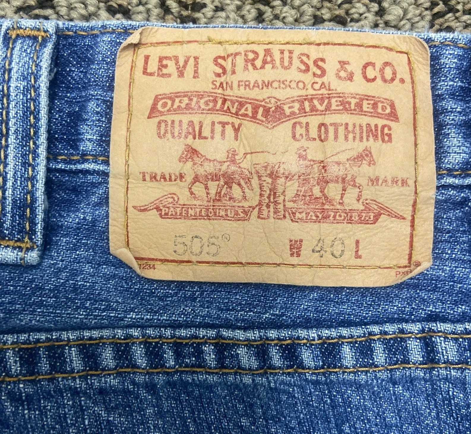 Купить Levis Levi's 505 Denim Jean 