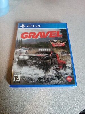  GRAVEL W/ 2 BONUS PORSCHE MODELS playstation 4 PS4 BRAND NEW FACTORY SEALED WOW