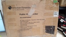 American Dynamics 32" Public View LCD Monitor 1920 X 1080 ADLCD32PPS0BAG