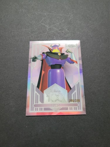 2023 Topps Chrome Disney 100 Zurg #28 Pink Refractor /399 Toy Story - Picture 2 of 4