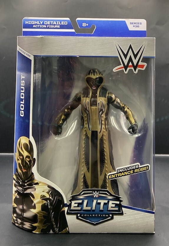 MATTEL WWE ELITE COLLECTION SERIES #36 GOLDUST ACTION FIGURE