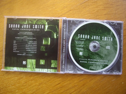 Sarah Jane Smith Fatal Consequences, 2006 Big Finish audio CD *OUT OF PRINT* - Picture 2 of 3