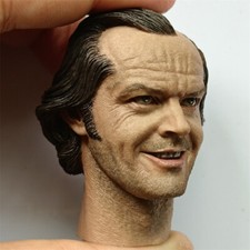 Cabeza tallada limitada 1/6 The Shining Jack Torrance cabeza esculpida pintada para 12""