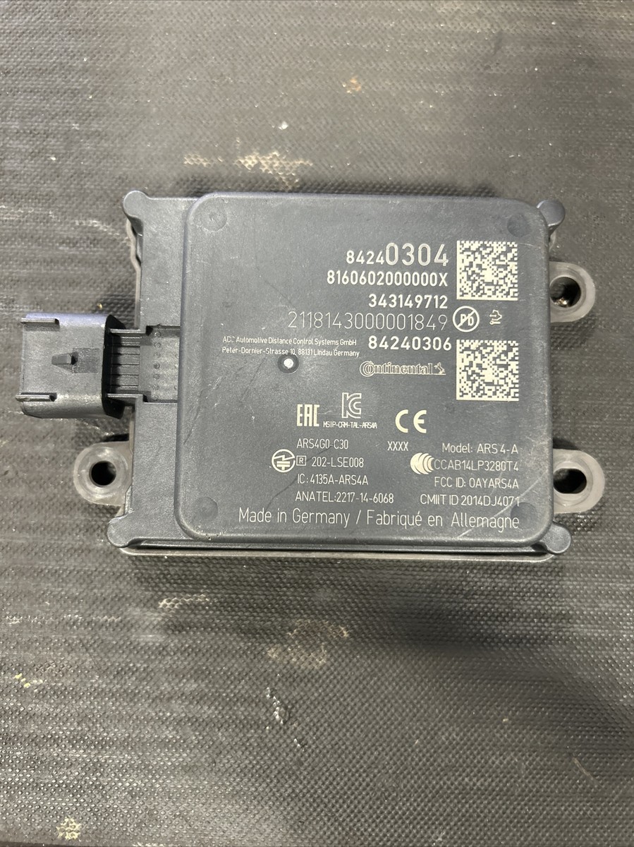 2017-2019 CADILLAC CTS DISTANCE CONTROL MODULE 84240304 | eBay