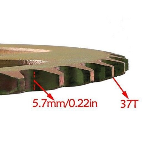 420 Chain + 37T Rear Sprocket for Dirt Pit Bike Buggies ATV Quad Motocross 125cc - Picture 7 of 9