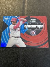 2022 Topps Series 1 Blue Generation Now Juan Soto Washington Nationals #GN-3