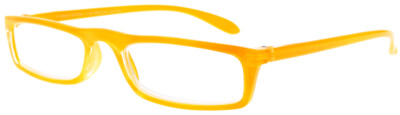 trendig charmante Kunststofflesebrille /-hilfe FLORIDA  in schönem Orange | NEU