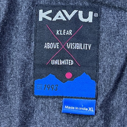 Kavu Seaboard Hoodie Herren XL Dunes Striped Full Zip Shacket Dyed Baja Organic - Bild 3 von 11