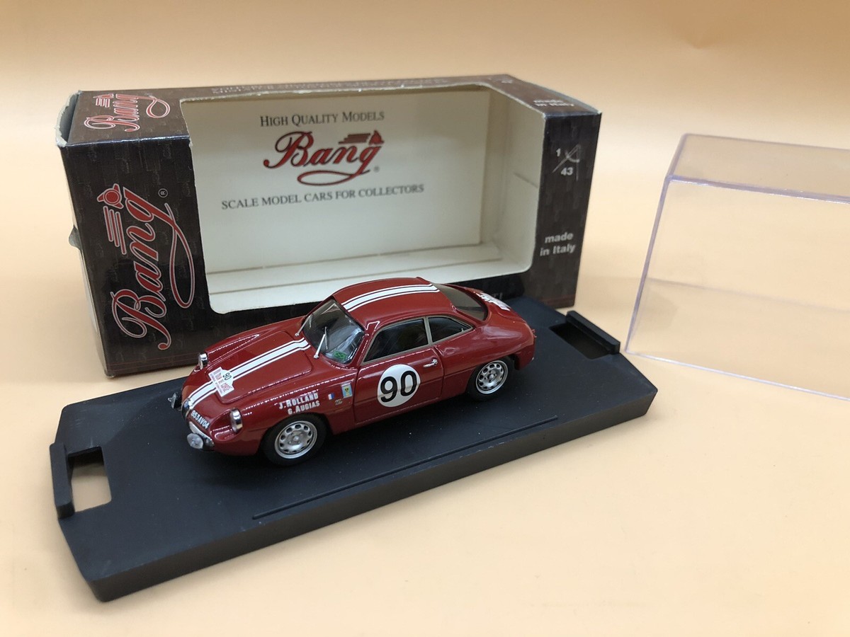 Bang Alfa Romeo Giulietta SZ Rally Tour de Corse 1960 - 1/43