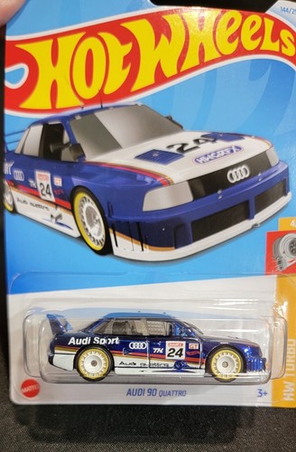 Nuevo sellado Hot Wheels Audi 90 Quattro 2024 Super Treasure Hunt Circle Flame Difícil de encontrar - Imagen 4 de 15