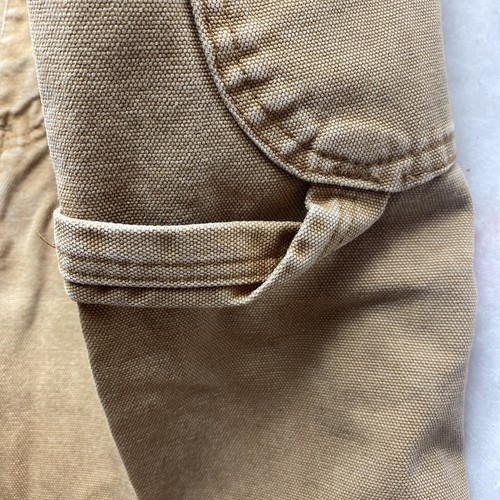 Dickies Mens Pants 44x30 Canvas Carpenter Heavy Duty Thick Work Brown 1939RBD - Picture 3 of 15
