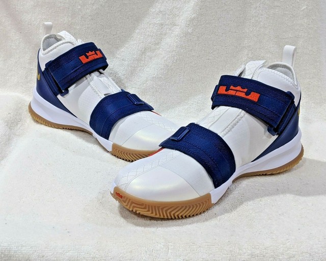 lebron soldier 13 white and gold
