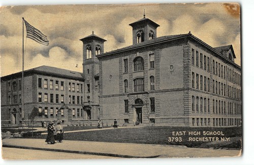 Rochester, New York East High School - Postkarte 1908 - Bild 1 von 2