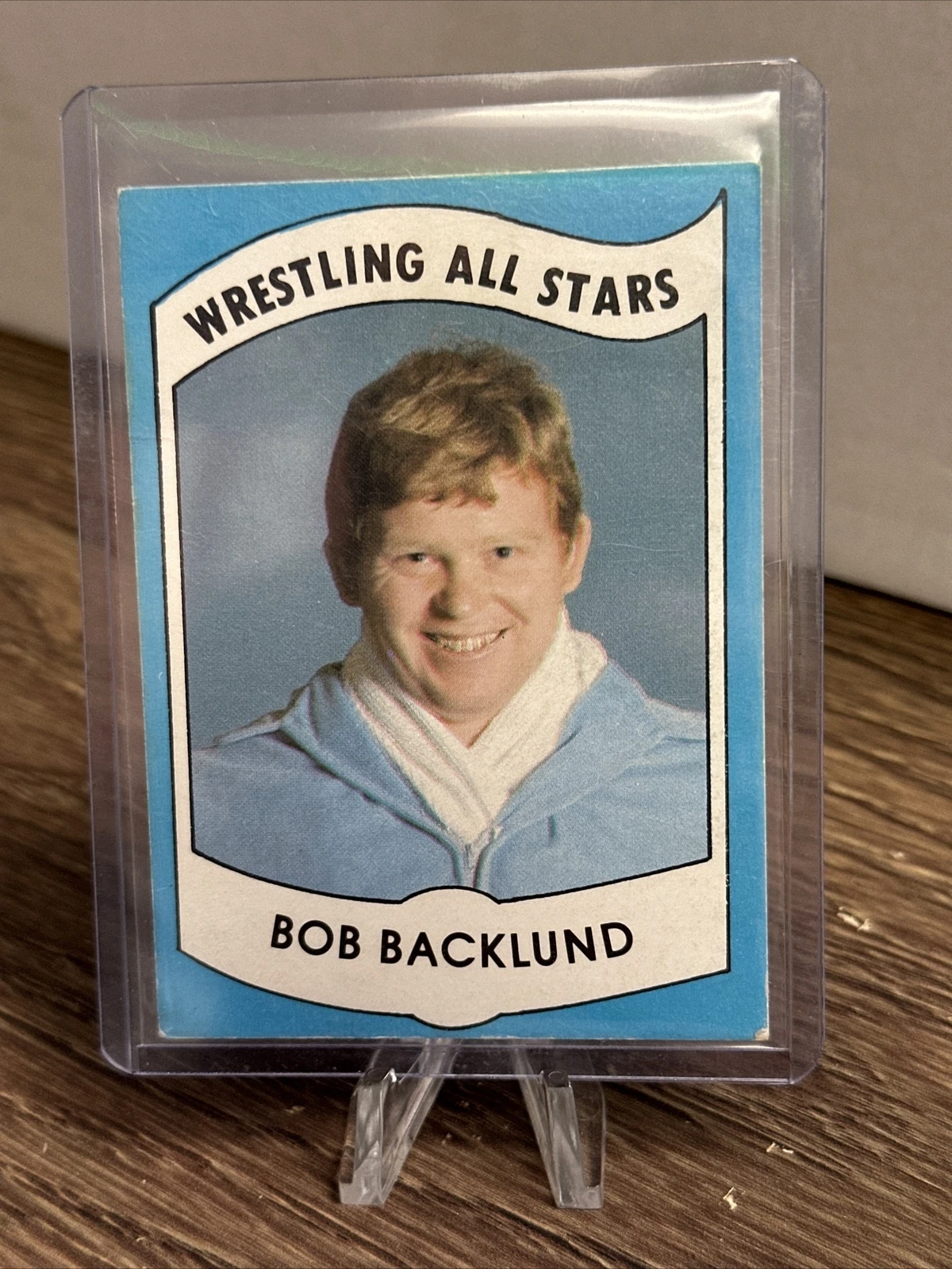 1982 Wrestling All Stars Bob Backlund 12 Set Break