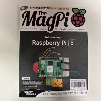The Mag Pi Raspberry Pi Magazine October 2023 Issue 134