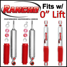 Rancho Rs9000xl Front Rear Shocks 05-16 F250 F350 Super Duty 4wd W0 Lift