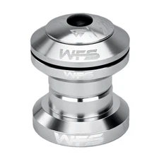 WFS NV.28 1 Inch CNC Alloy Threadless Headset with Top Cap , Silver