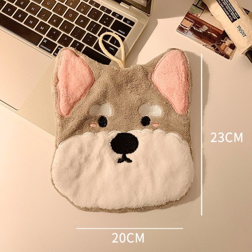 Tableware Cleaning Hand Towel Kitchen Bathroom Hanging Towel Small Towels - Picture 3 of 7