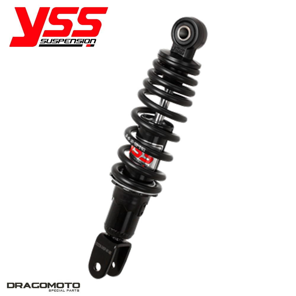 Amortisseur MBK Evolis 50 YSS arrière OD220 mono-amortisseur hydraulique noir