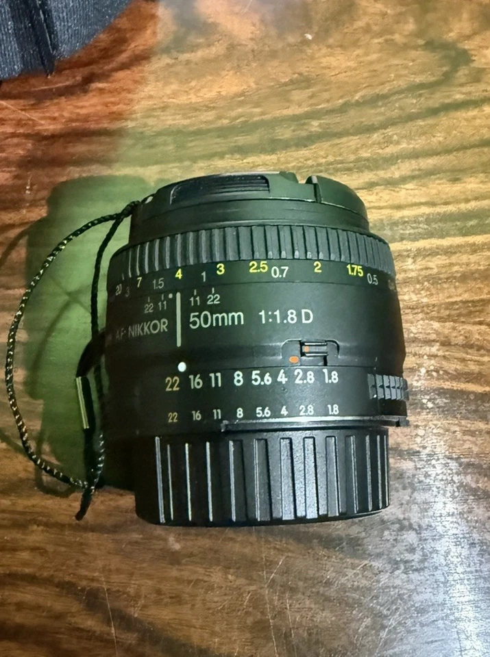 Nikon AF NIKKOR 50mm f/1.8D Lens in excellent condition- Fast Prime - Image 4 of 4