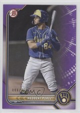 2022 Bowman Prospects Purple Border 88/250 Hedbert Perez #BP-67 6k2