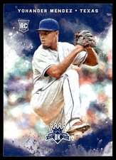 2017 Panini Diamond Kings Yohander Mendez Rookie Texas Rangers #152
