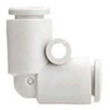 2pk SMC CORPORATION KQ2L06-00A Pneumatic Elbow Tube-to-Tube Adapter,Push In