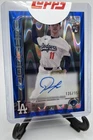 2025 Topps Chrome Roki Saski Rookie Auto Blue RayWave RC Refractor #’d /150