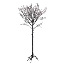 Artificial Tree Decoration, Black, Leafless, Includes Stand, Halloween Collec...