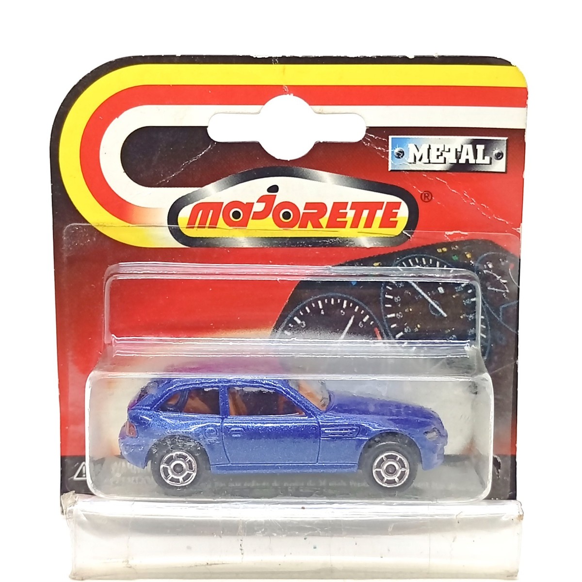 Majorette BMW Z3 Coupe Blue / Brown Interior - Wheels 6SV 1:57 3