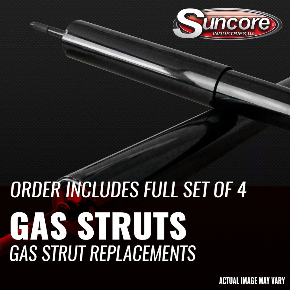 Front & Rear Shock Absorber Kit for 1988-1999 GMC K1500 4WD Foto 3 de 4