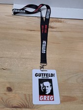 Greg Gutfeld Live 2025 Tour  Lanyard & Badge Political Comedy Republican Fox