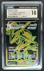 2022 Pokemon SWSH Silver Tempest Rayquaza VM Trainer Gallery #TG29/TG30 CGC 10