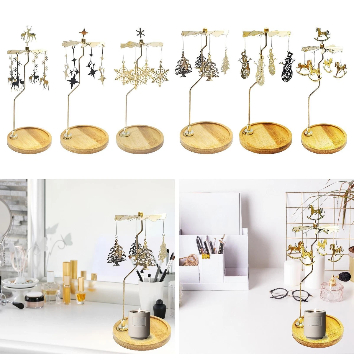 Portacandele candeliere 2 pezzi argento, dorato, nero san valentino, decorazione della casa semplice portacandele fai da te  15