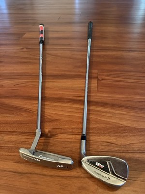 RH TaylorMade Bundle M6  AW Steel Stiff KBS Max 85 Est 79 TM 110 Putter